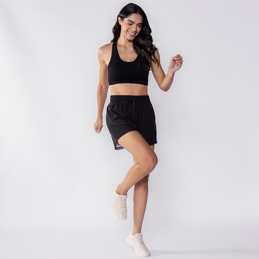 Top Feminino Fitness Sem Costura Scream