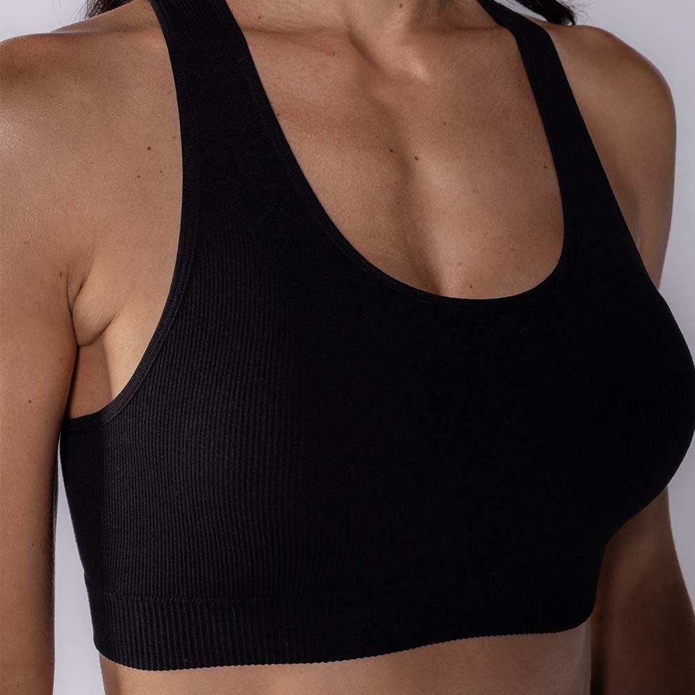 Top Feminino Fitness Sem Costura Scream