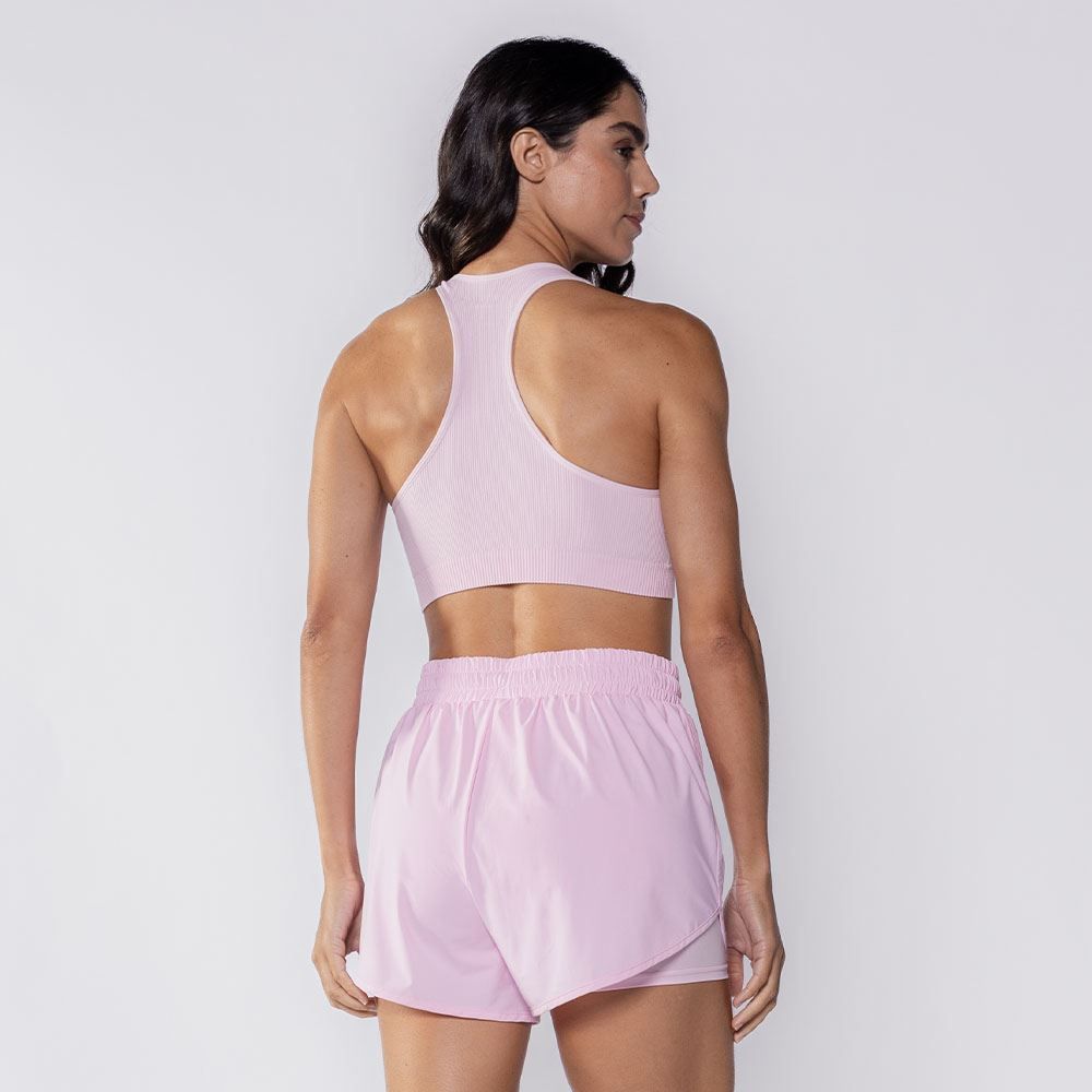 Top Feminino Fitness Sem Costura Scream