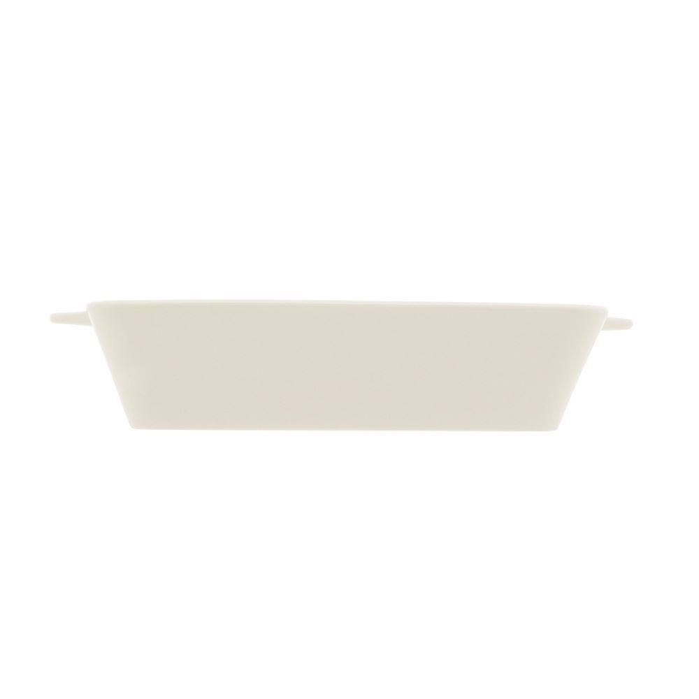 Travessa De Porcelana Com Alça Basic 1,2L - BASIC BRANCO