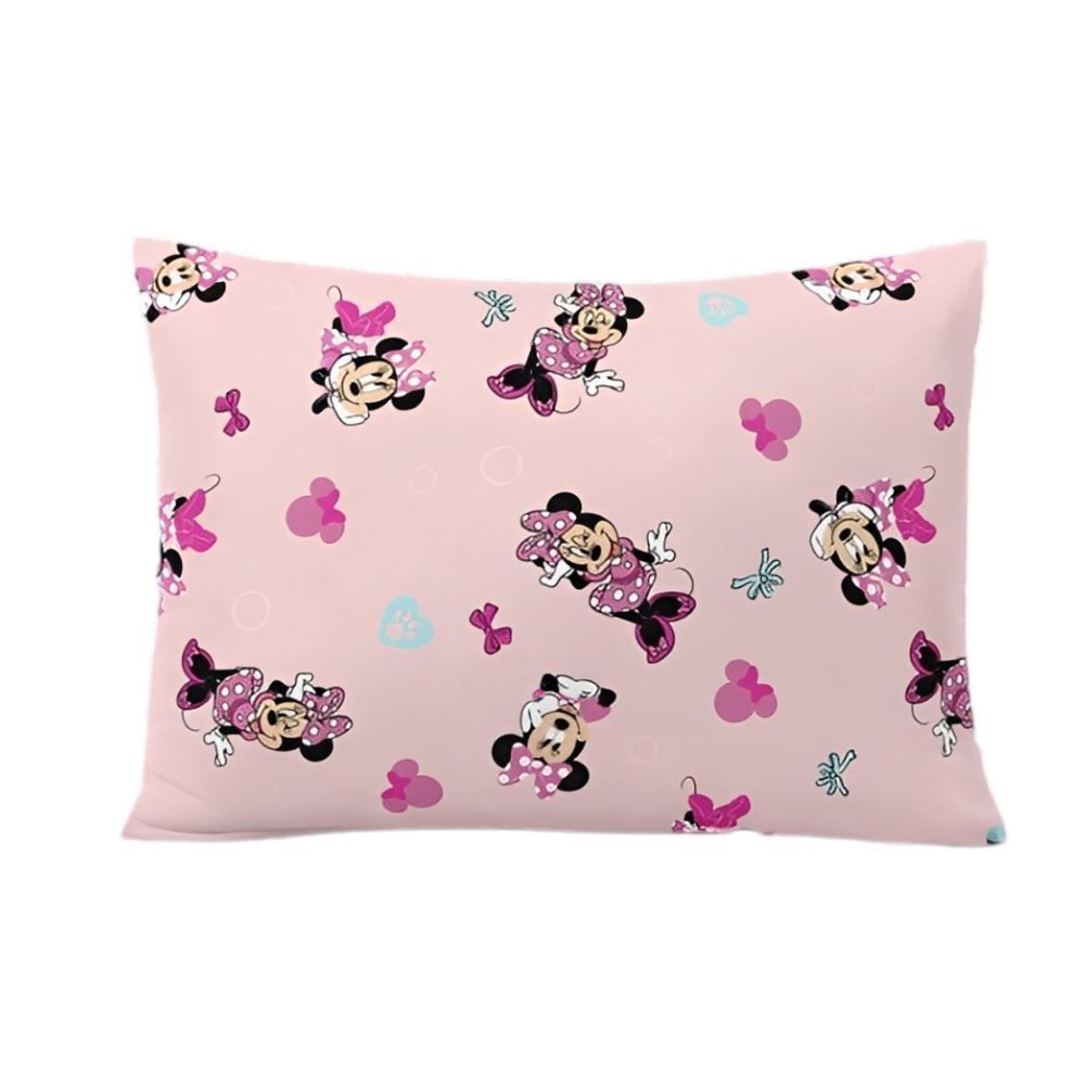 Travesseiro Infantil 100% Poliéster Disney Hedrons - Minnie Fresh Rotativo