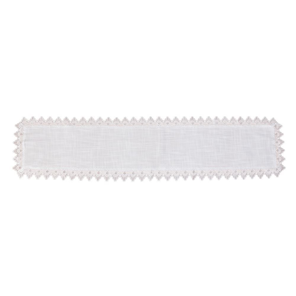 Trilho de Mesa 40 X 170 cm Renda Guipir Havan Casa - Veneza