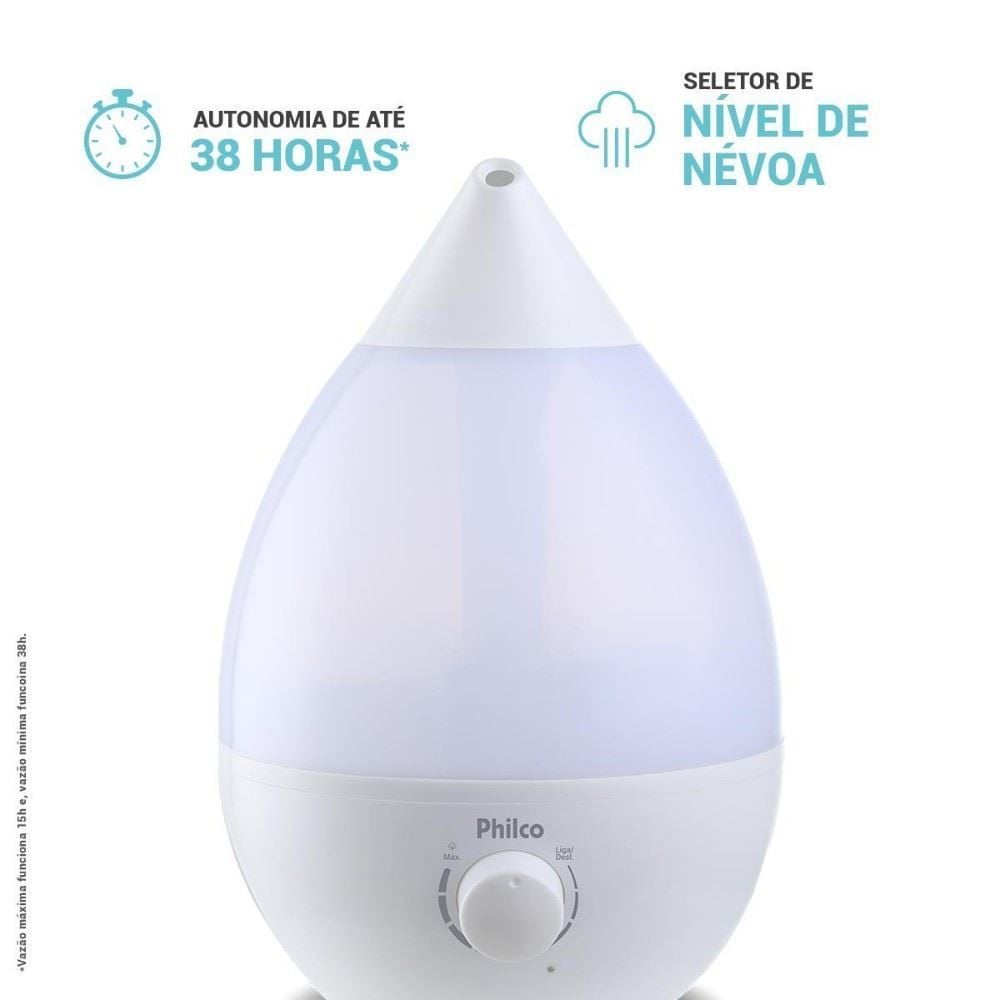 Umidificador de Ar Philco 4,2 Litros Pud04b