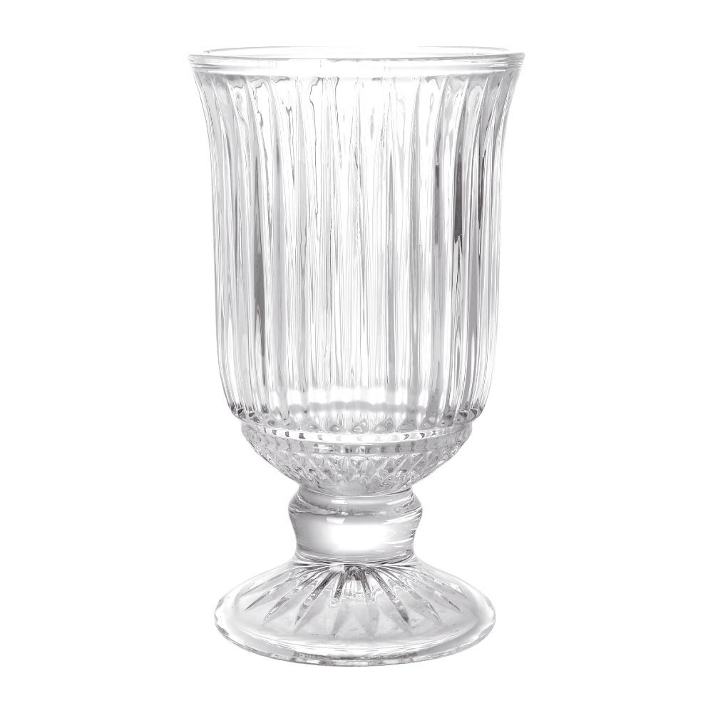 Vaso Floreiro Soho com Pé em Cristal L Hermitage D10xa18cm - FLOREIRO SOHO