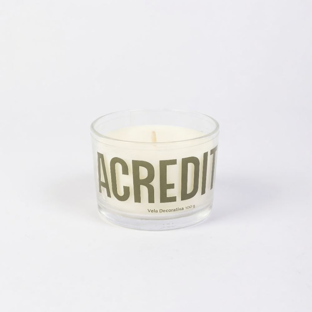 Vela Acredite Arana 100G - Branco
