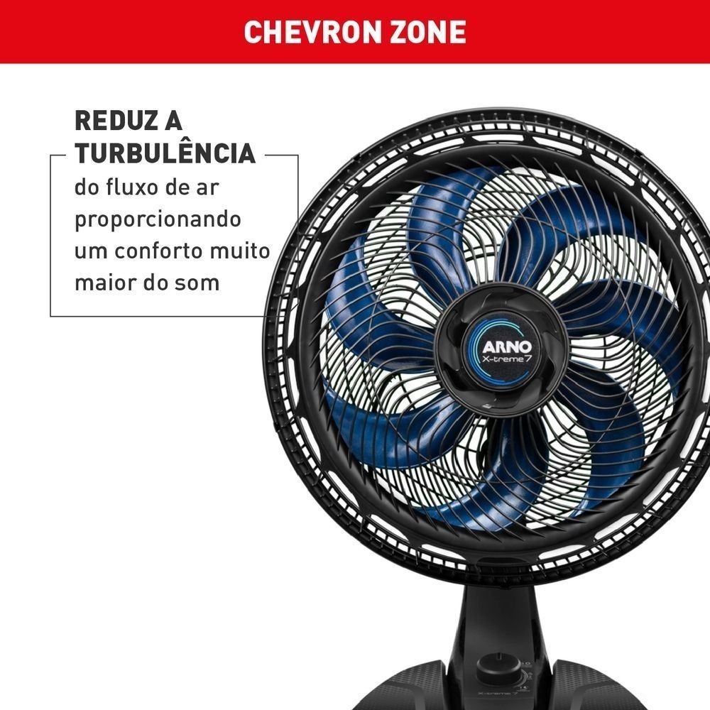 Ventilador Arno De Mesa X-treme 7 150W VE70
