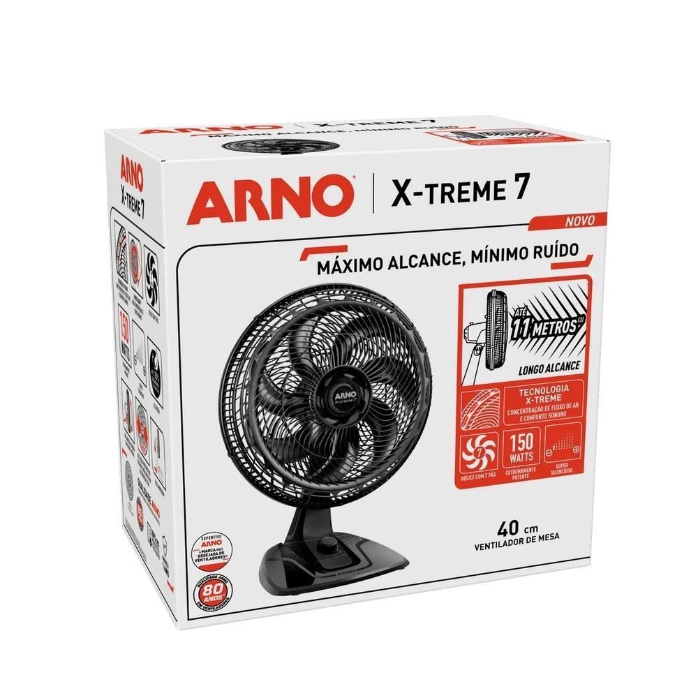 Ventilador Arno De Mesa X-treme 7 150W VE70