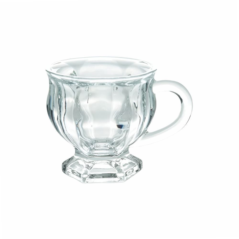 Xícara de Cristal Arcade Lyor 142Ml - Transparente