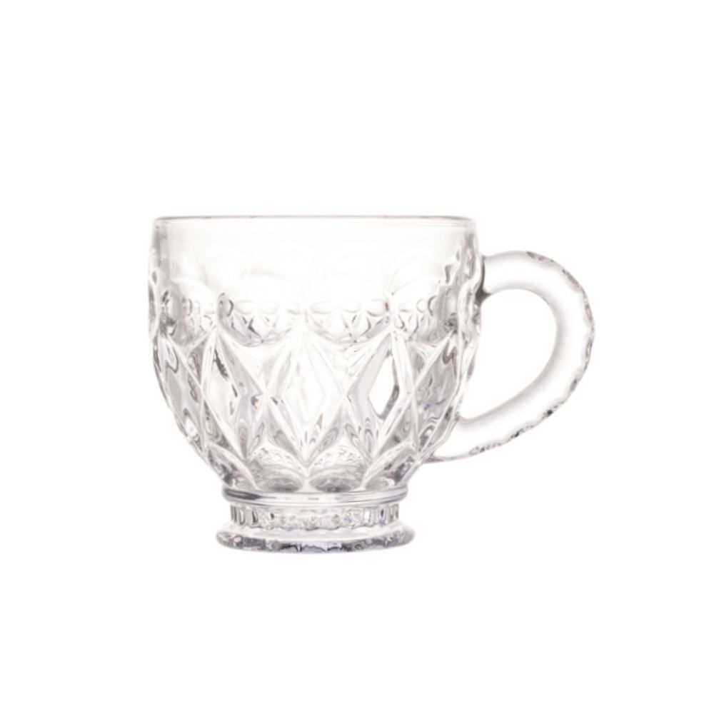 Xícara de Vidro Lile Lyor 200Ml - Transparente