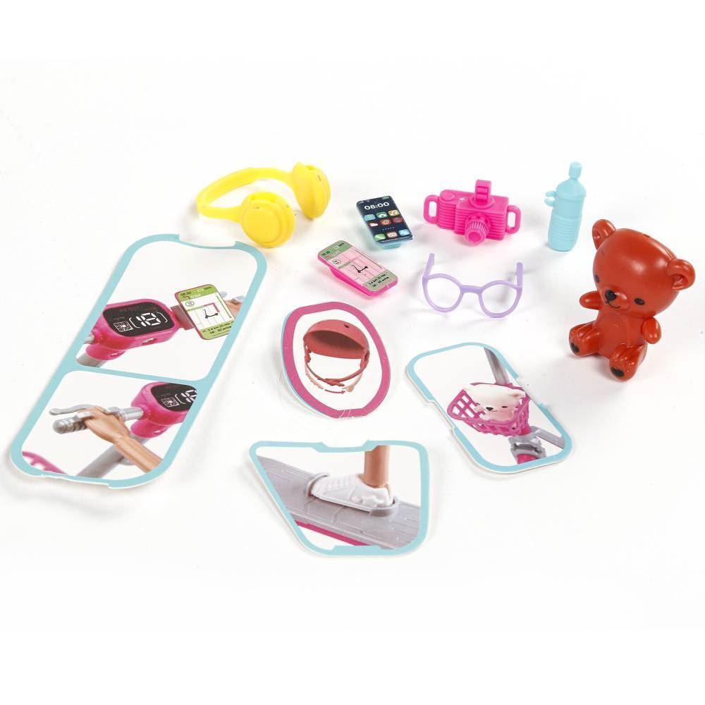 Boneca Helena Com Patinete E Acessórios Havan Toys - HBR0662