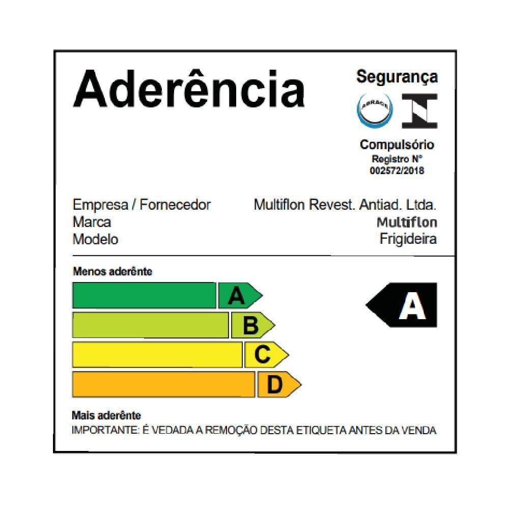 Frigideira Gourmet 22 Cm Com Espátula Multiflon - Vermelho
