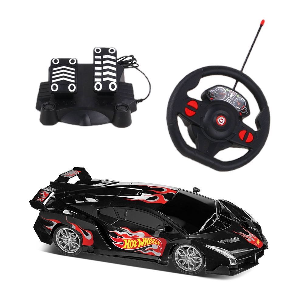 1:16 Hot Wheels Rc Turbo - Preto