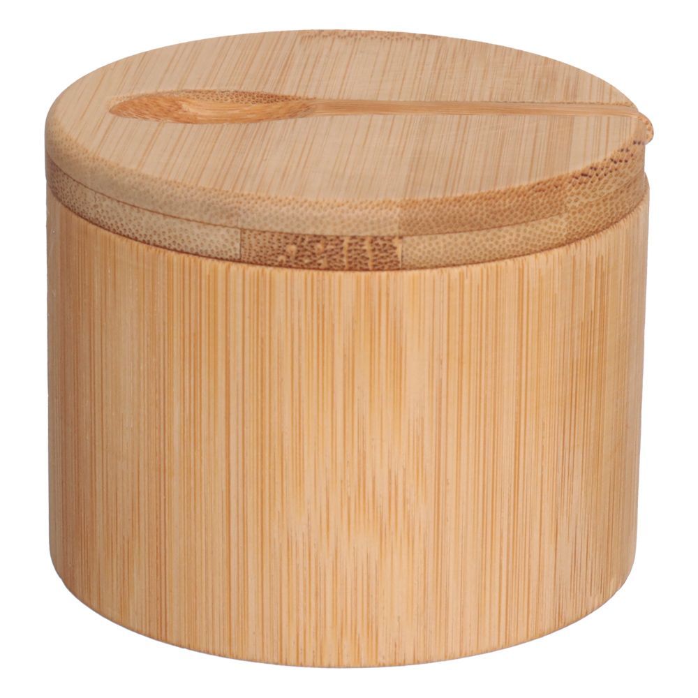 Açucareiro De Bambu Com Colher 210Ml - Hauskraft