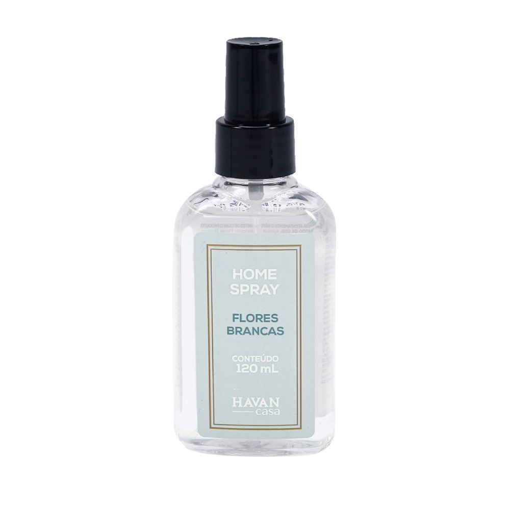 Água Perfumada Home Spray Havan Casa 120Ml - Flores Brancas