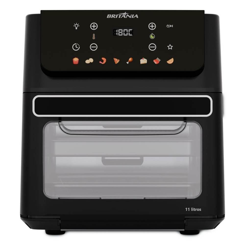 Air Fryer Oven 11L 8 Funções Porta Removível 1800W BAF11A