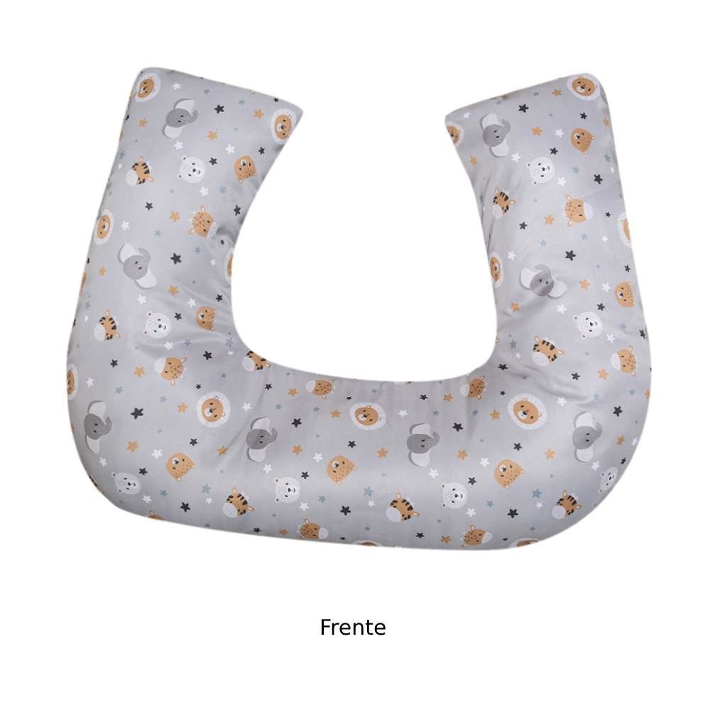 Almofada De Amamentação Comfort Havan Baby 1 Pç - Safari