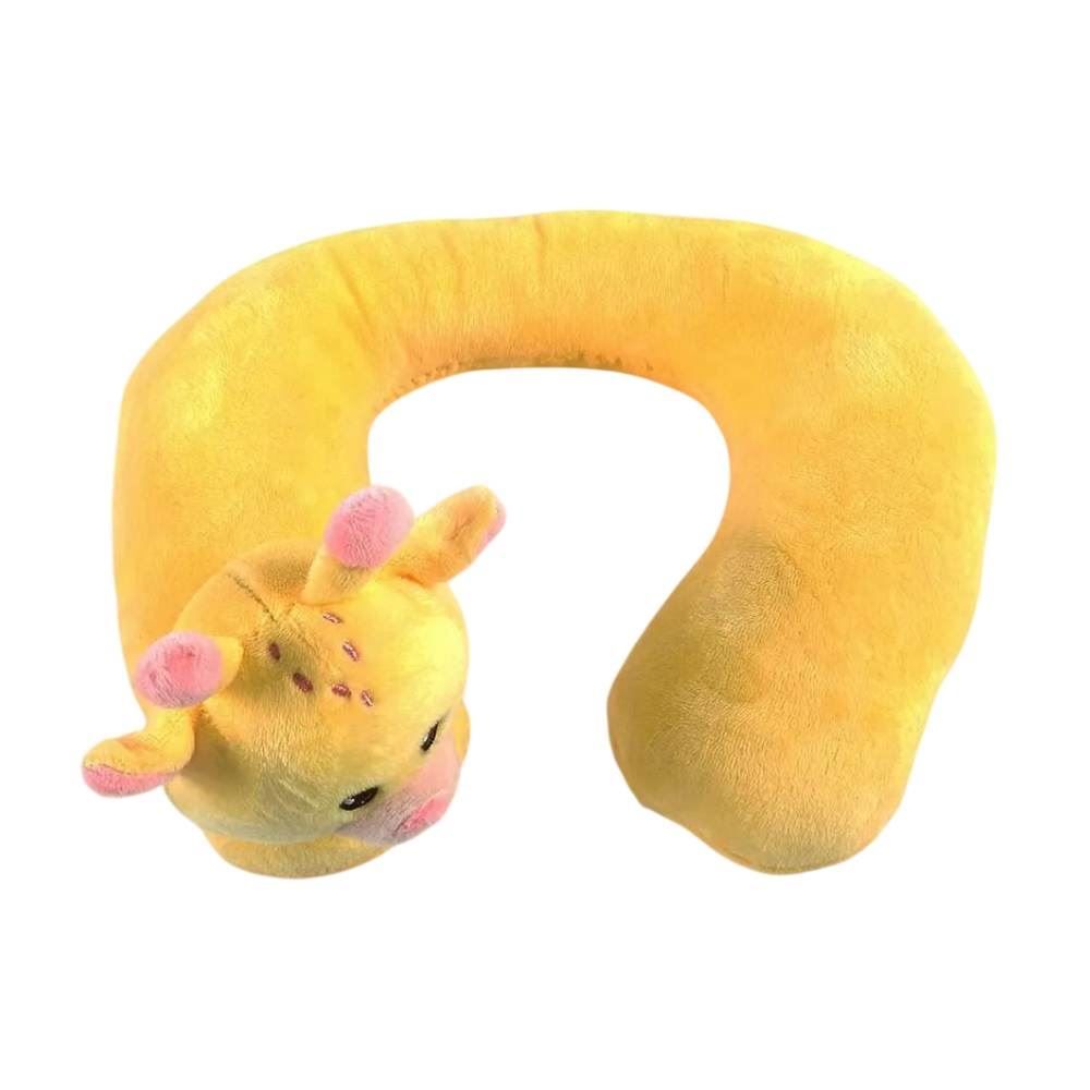 Almofada De Pescoço Infantil 100% Poliéster Havan Baby - Girafa HBR0728