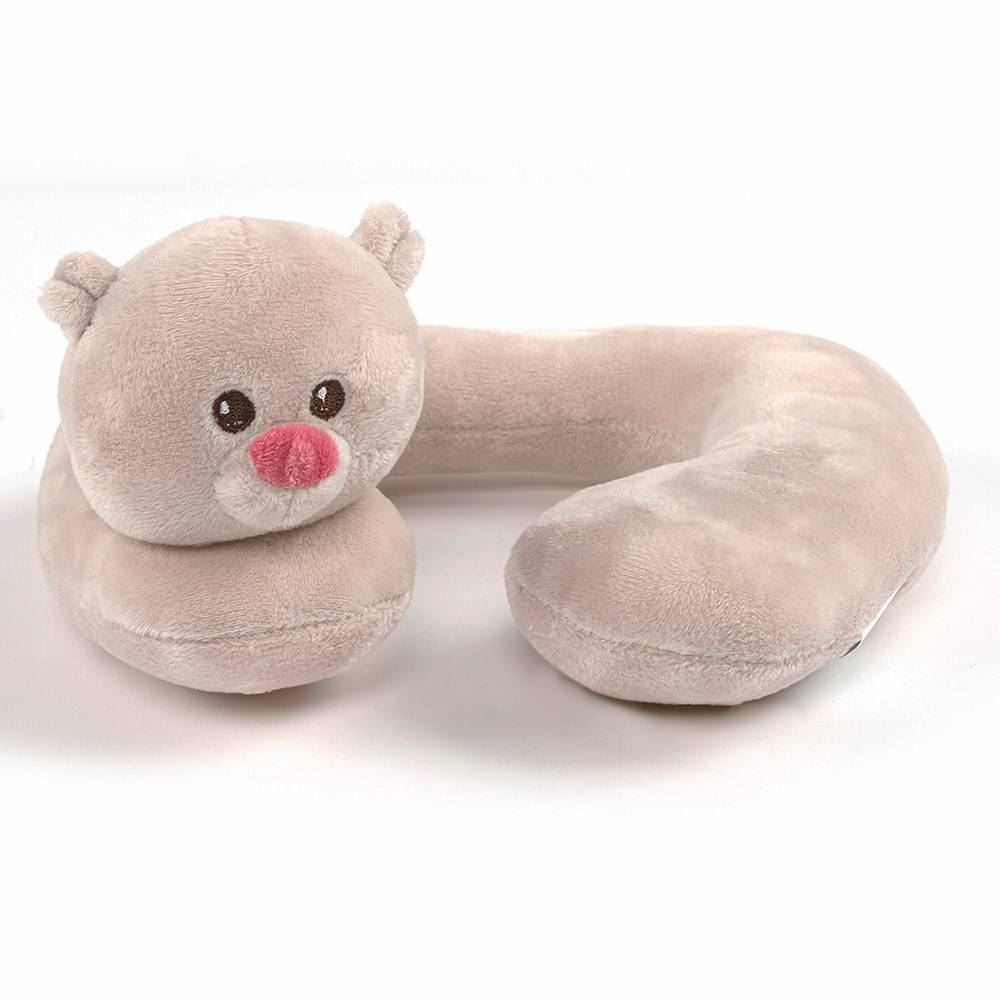 Almofada De Pescoço Infantil 100% Poliéster Havan Baby - Ursa HBR0729