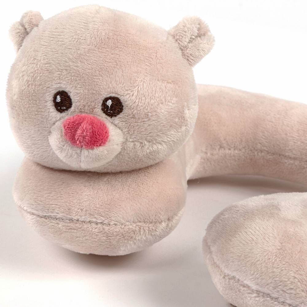 Almofada De Pescoço Infantil 100% Poliéster Havan Baby - Ursa HBR0729