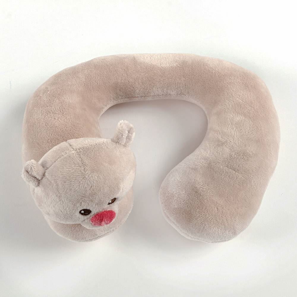 Almofada De Pescoço Infantil 100% Poliéster Havan Baby - Ursa HBR0729