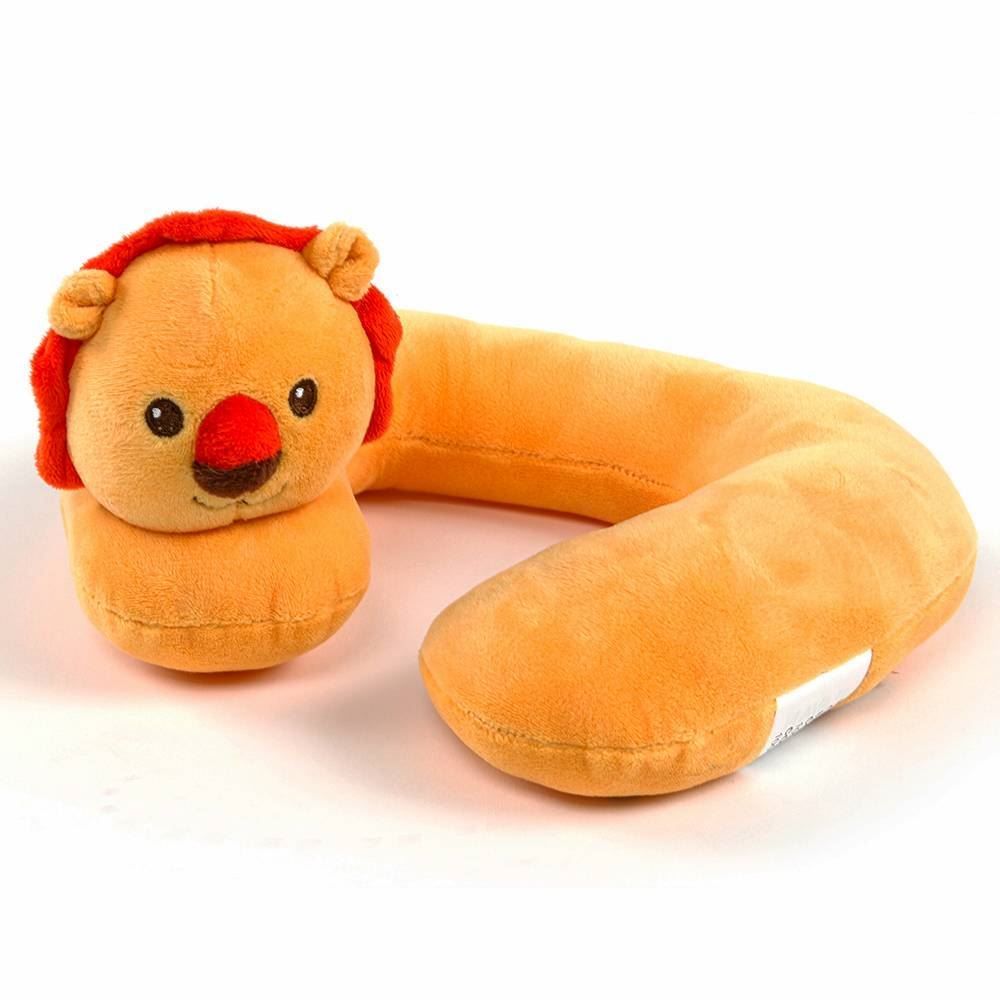 Almofada De Pescoço Infantil 100% Poliéster Havan Baby - Leão HBR0732