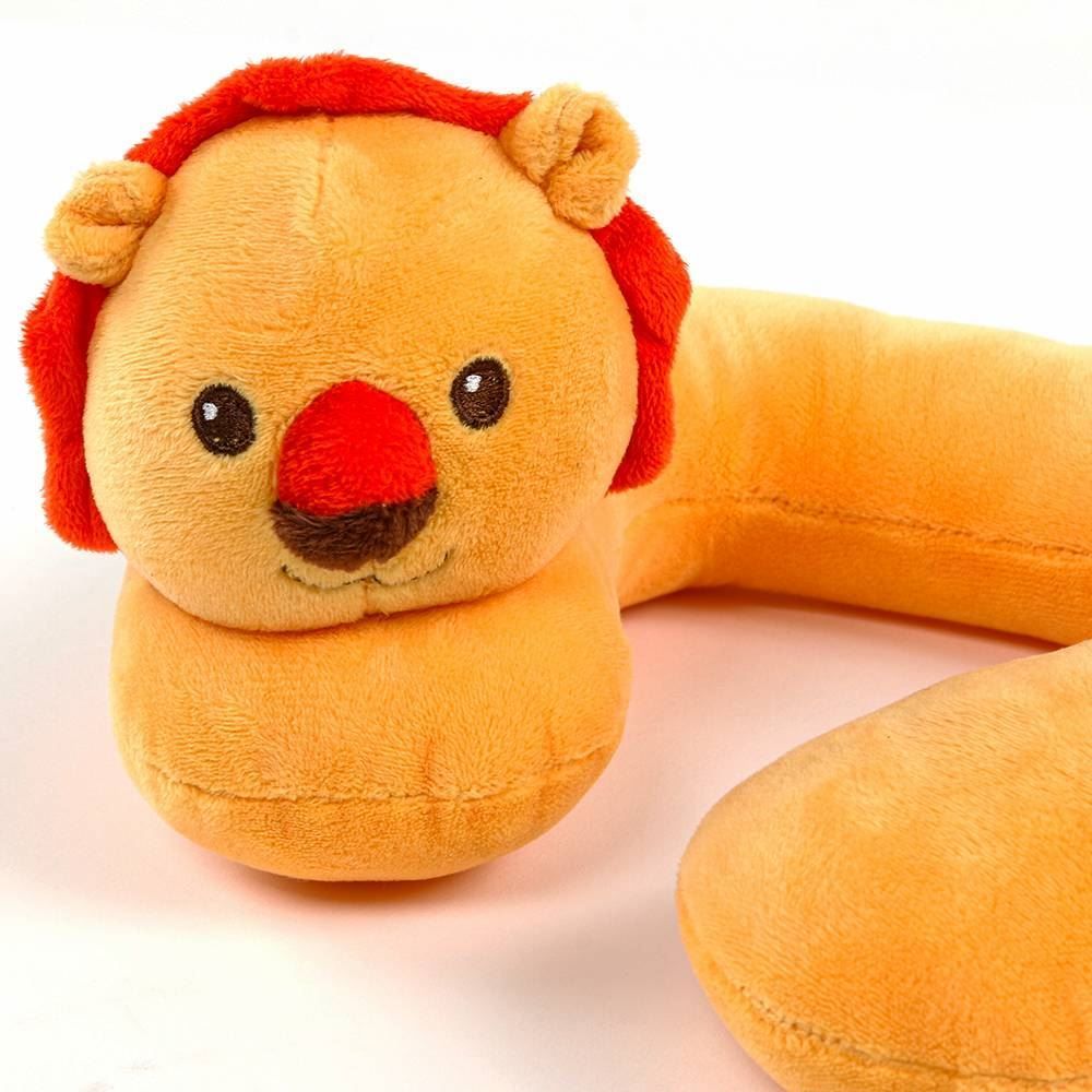 Almofada De Pescoço Infantil 100% Poliéster Havan Baby - Leão HBR0732