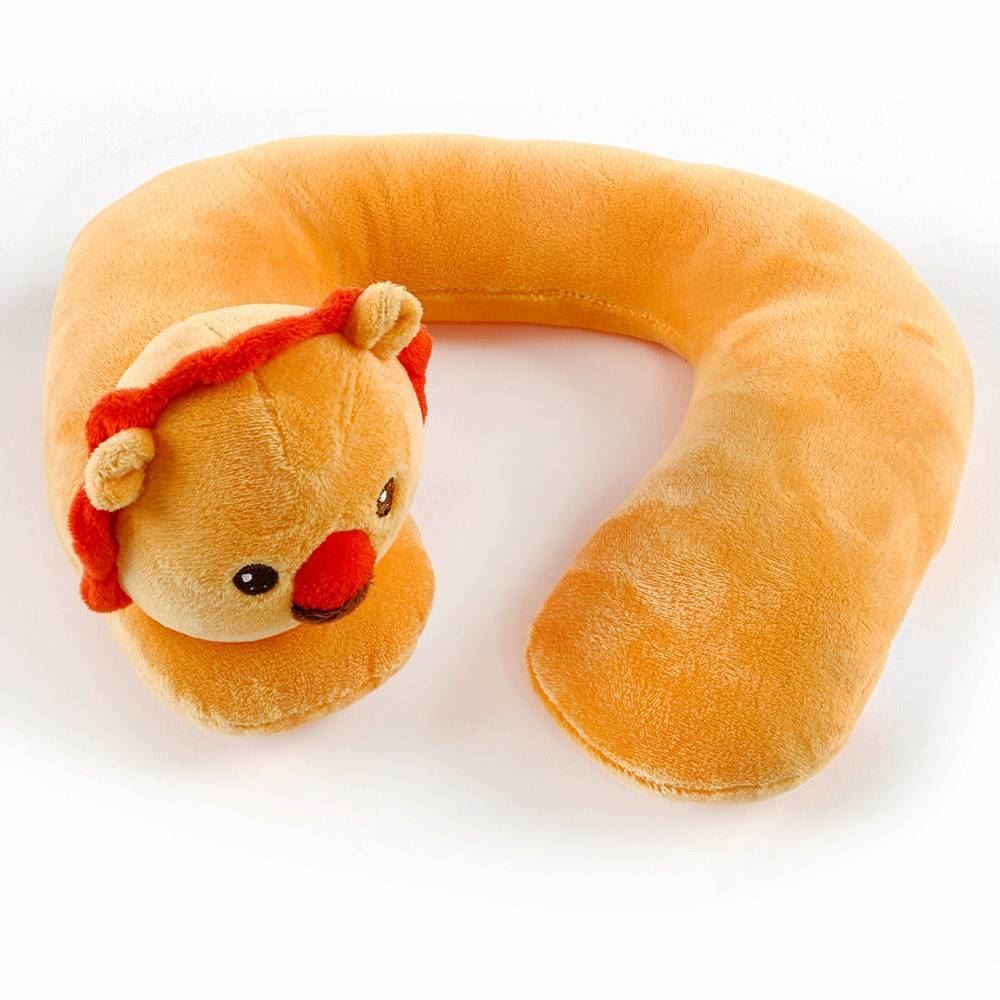 Almofada De Pescoço Infantil 100% Poliéster Havan Baby - Leão HBR0732