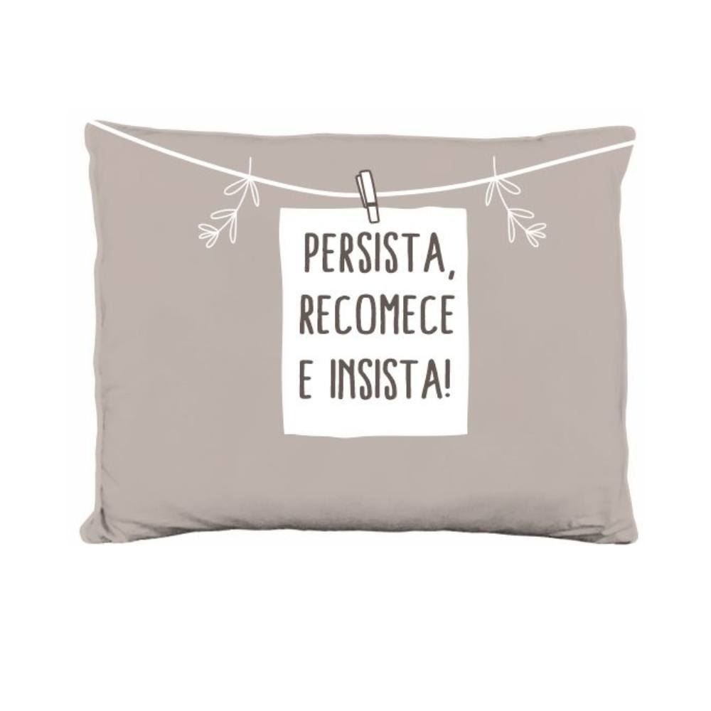 Almofada Decorativa 100% Poliéster Funny Havan Casa - Bege