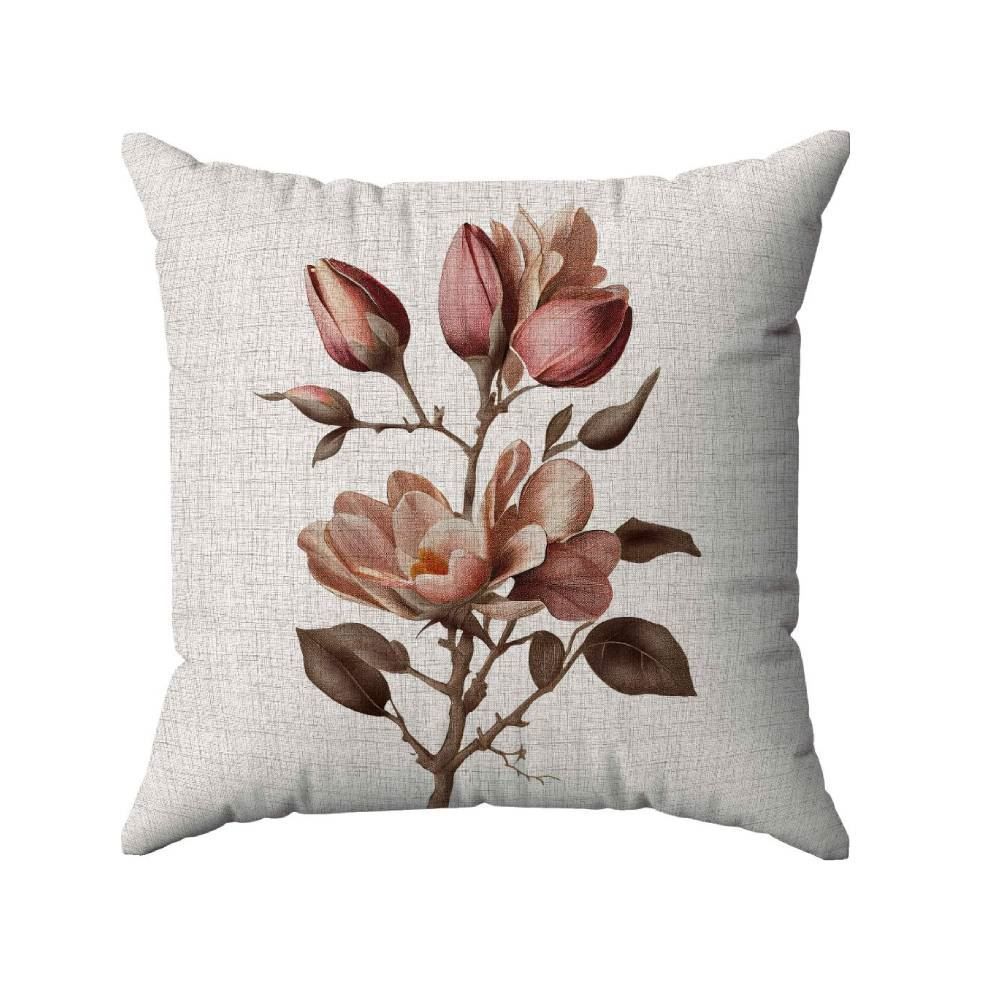 Almofada Decorativa 100% Poliéster Naturalle Havan Casa - Tulipa Rosa