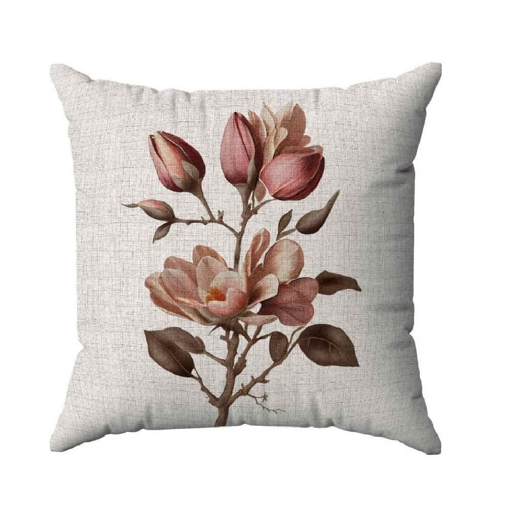 Almofada Decorativa Estampada Naturalle Havan Casa - Tulipa Rosa