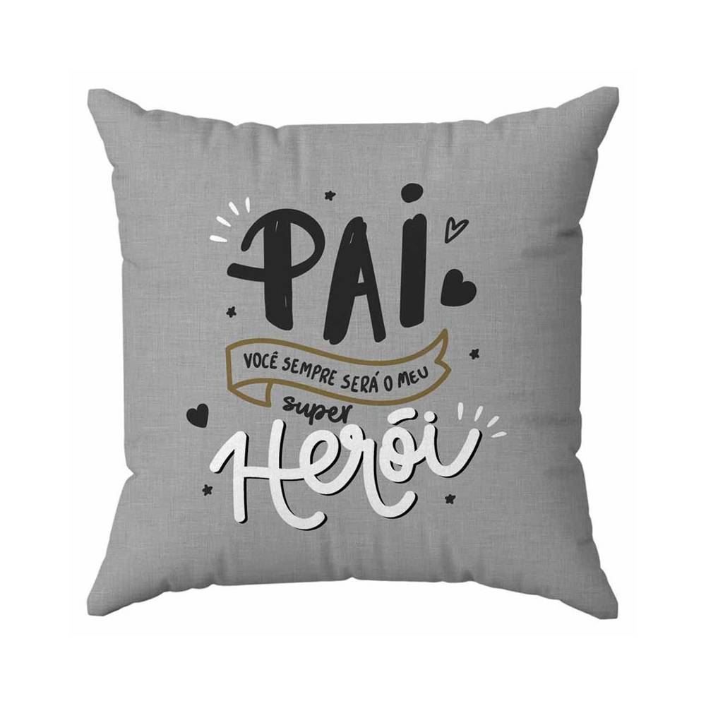 Almofada Dia Dos Pais Havan Casa - Pai Herói 