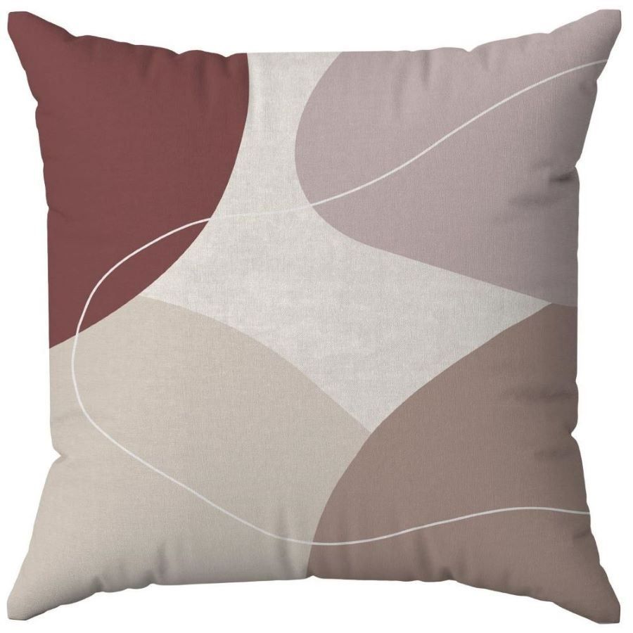 Almofada Veludo 48X48cm Estampada Havan Casa - GEO BEGONIA PROMO