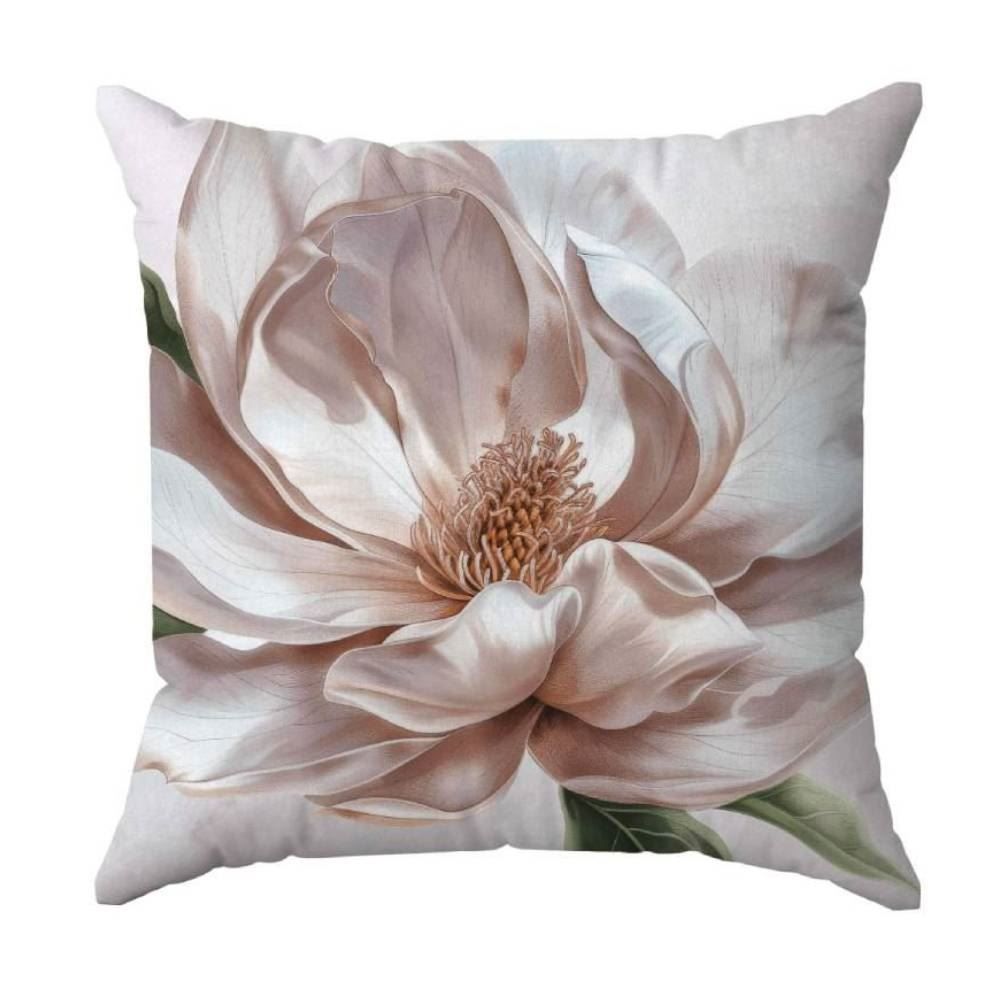 Almofada Veludo 48X48cm Estampada Havan Casa - Magnólia 