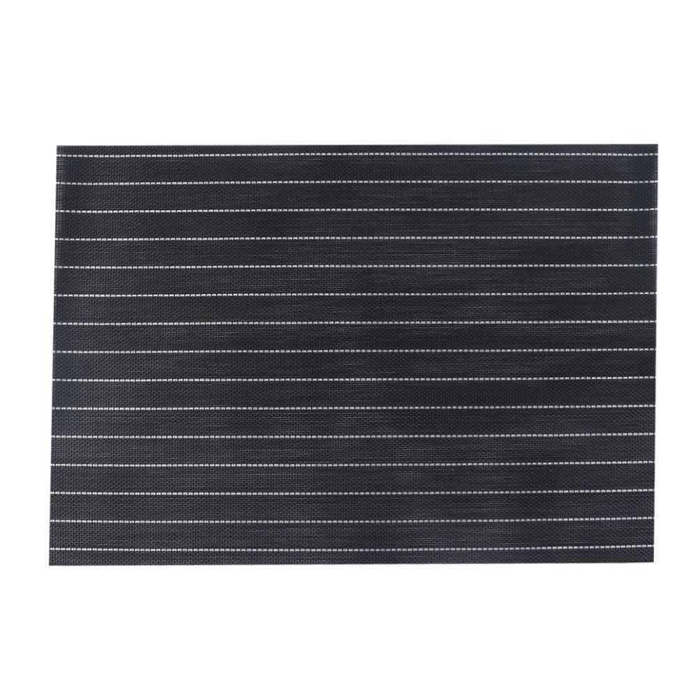 Americano Avulso 2 Cabos Tramado Havan Casa 1 Pç - Preto Listras