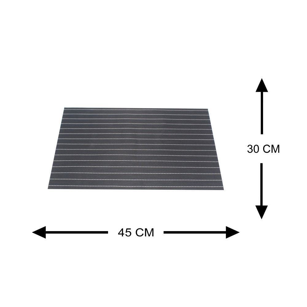 Americano Avulso Tramado Havan Casa 1 Pç - Preto Listras