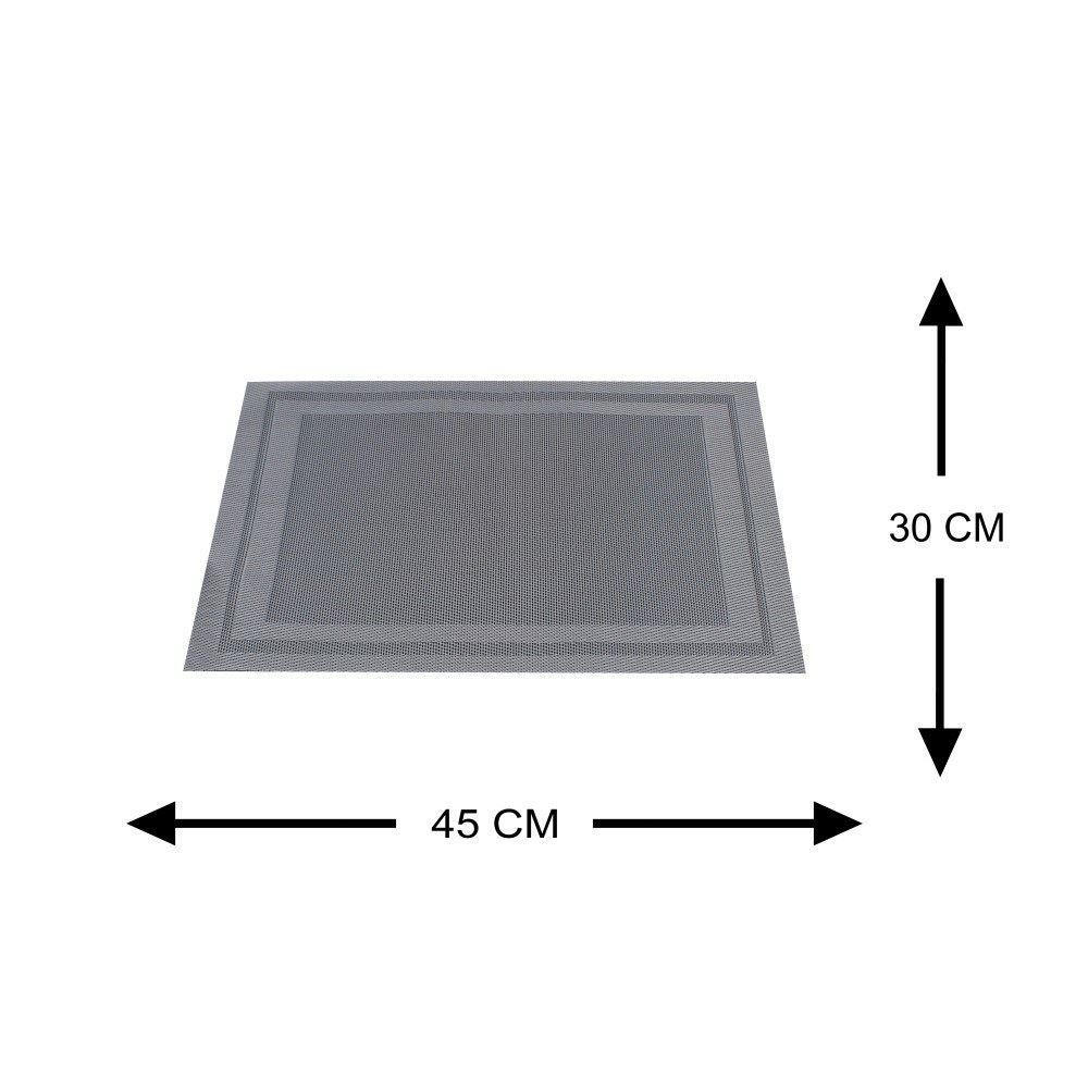 Americano Avulso Tramado Havan Casa 1 Pç - Cinza Bordas