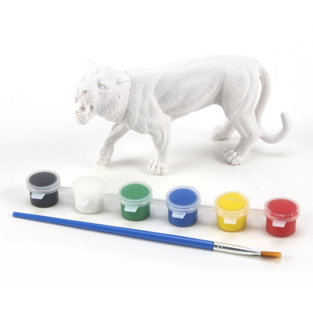 Animais Selvagens Pintura Tigre Havan Toys - HBR0696
