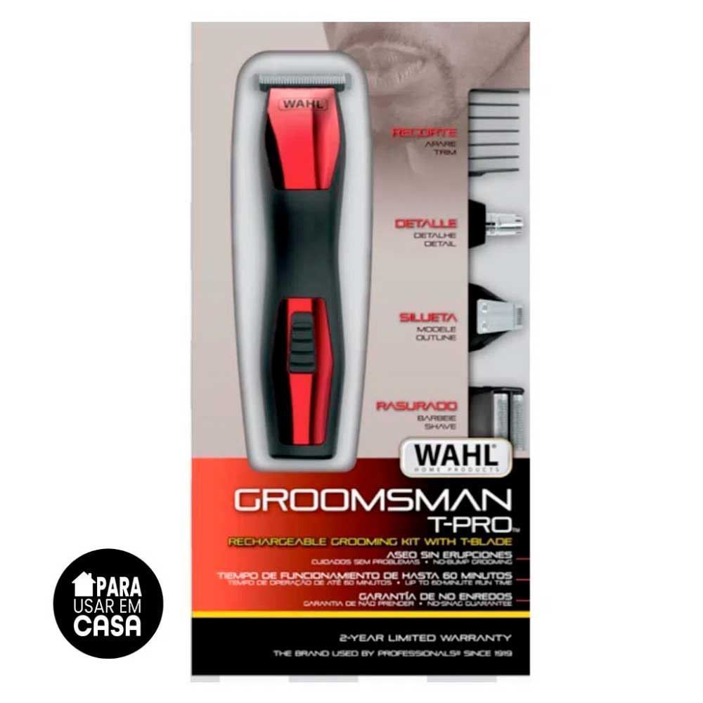 Aparador De Pelos Groomsmann T-Pro Wahl - Bivolt