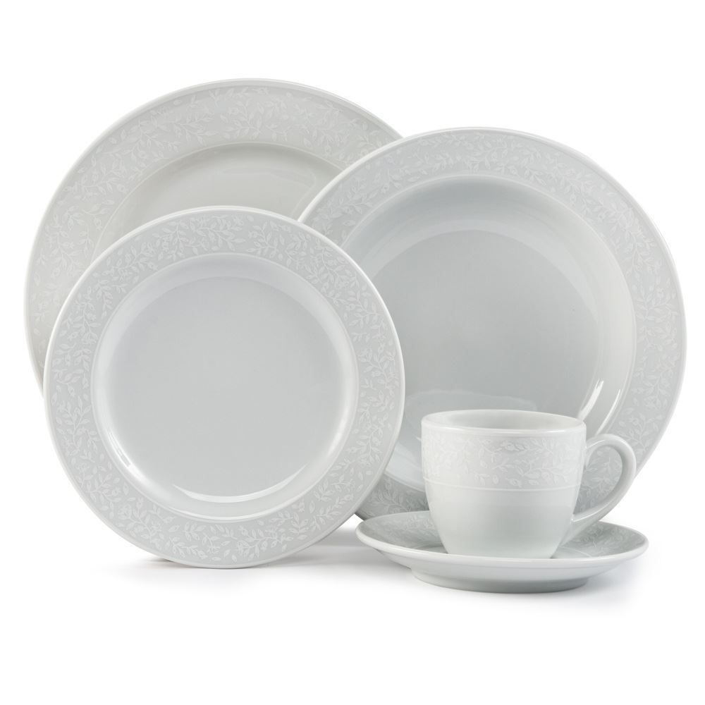 Aparelho De Jantar Eliza Schmidt 30 Peças - Porcelana
