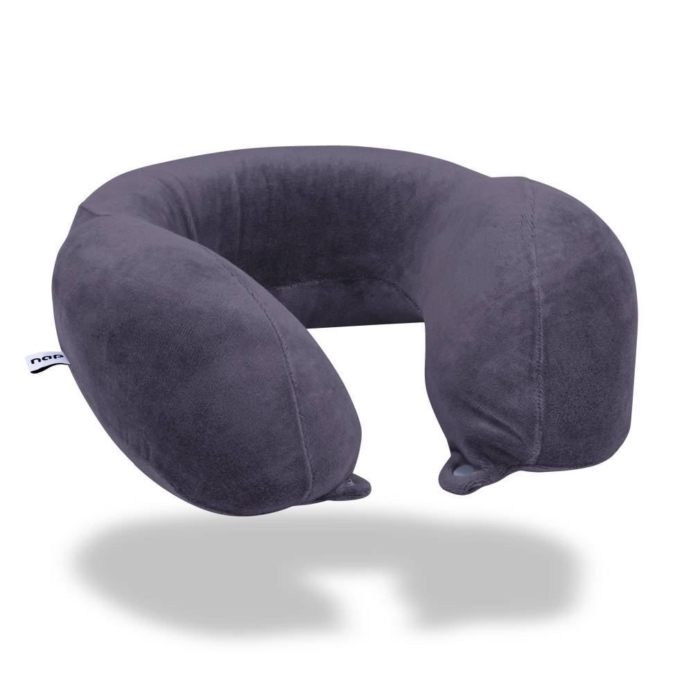 Apoio De Pescoço Para Viagem Premium Ii Nap - Cinza