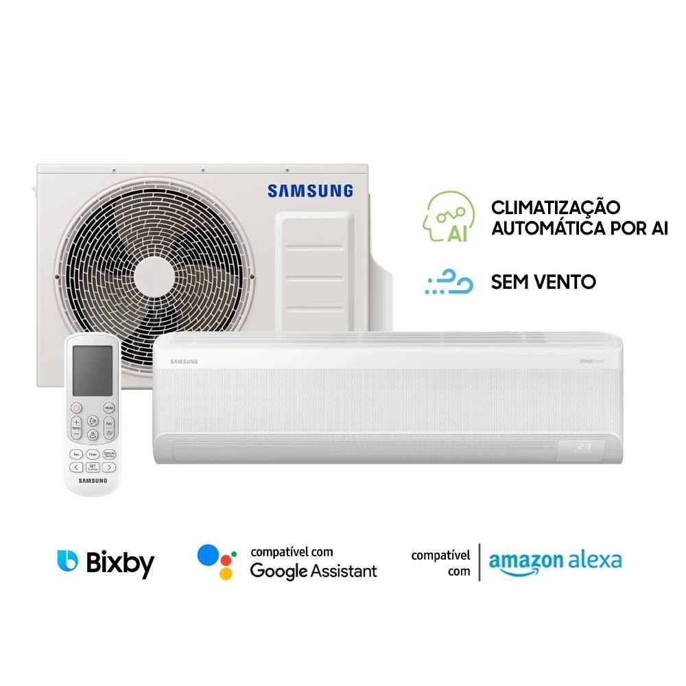 Ar Condicionado Samsung 12000 Btus Frio Windfree Ar12dyfaawk - 220V