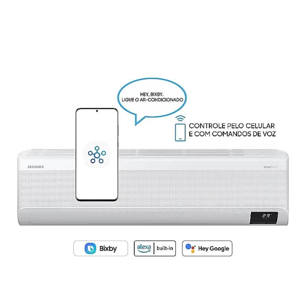 Ar Condicionado Samsung 9000 Btus Frio Windfree Ar09cvfamwknaz - 220V