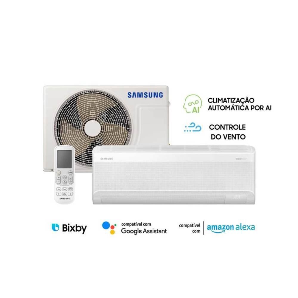 Ar Condicionado Samsung 9000 Btus Frio Windfree Ar09dyfaawk - 220V