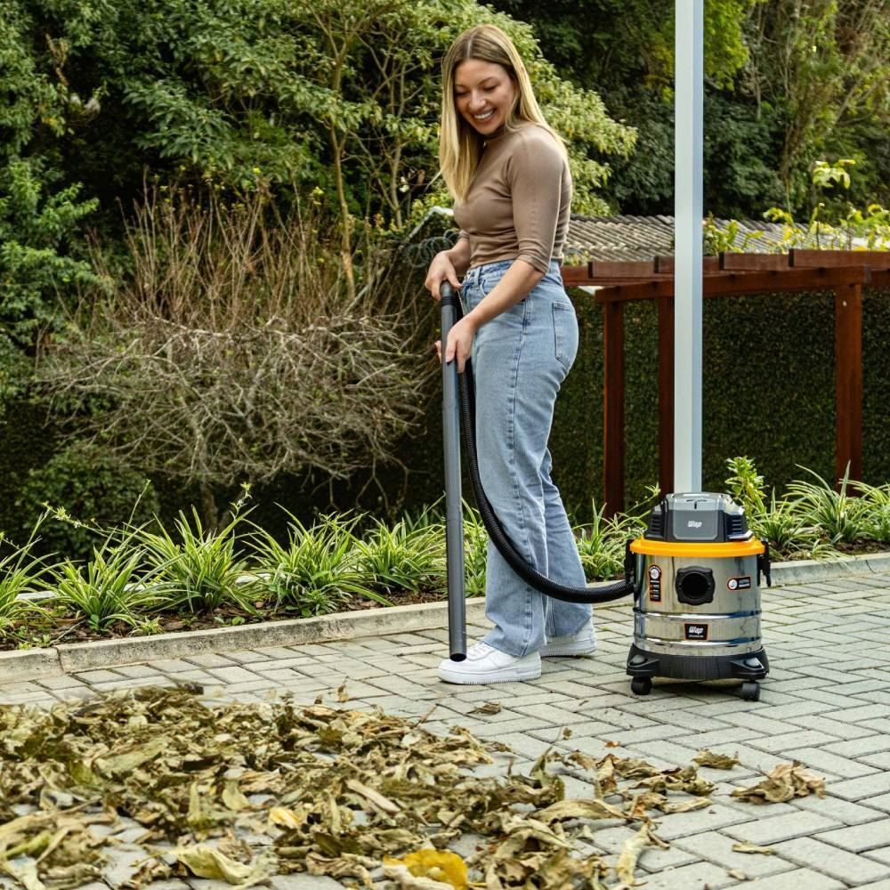 Aspirador De Pó E Água Wap 20 Litros Inox GTW20i 1900W