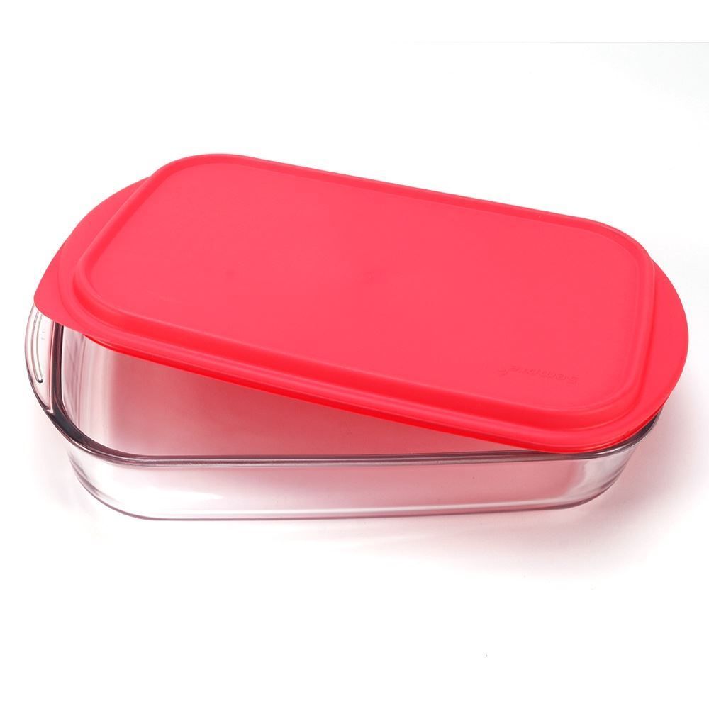 Lasanheira Retangular Com Tampa Sempre Nadir 4 Litros - Vidro