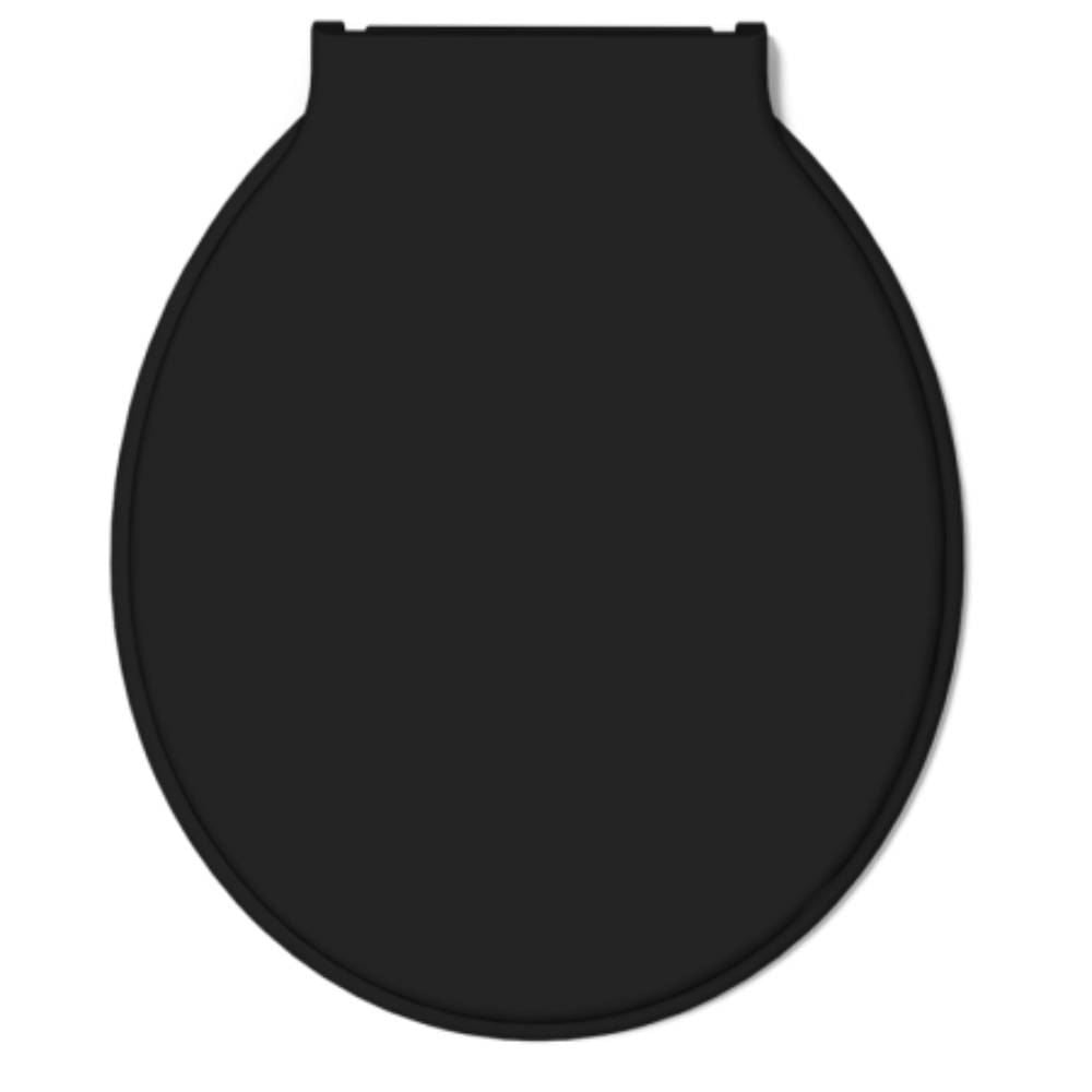 Assento Sanitário Especial Almofadado Econômico Durin - Preto