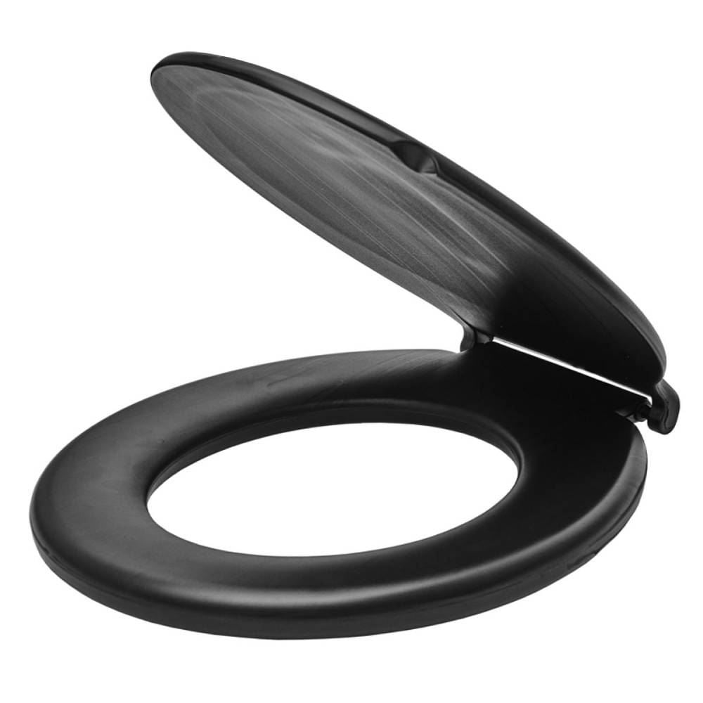 Assento Sanitário Especial Almofadado Econômico Durin - Preto