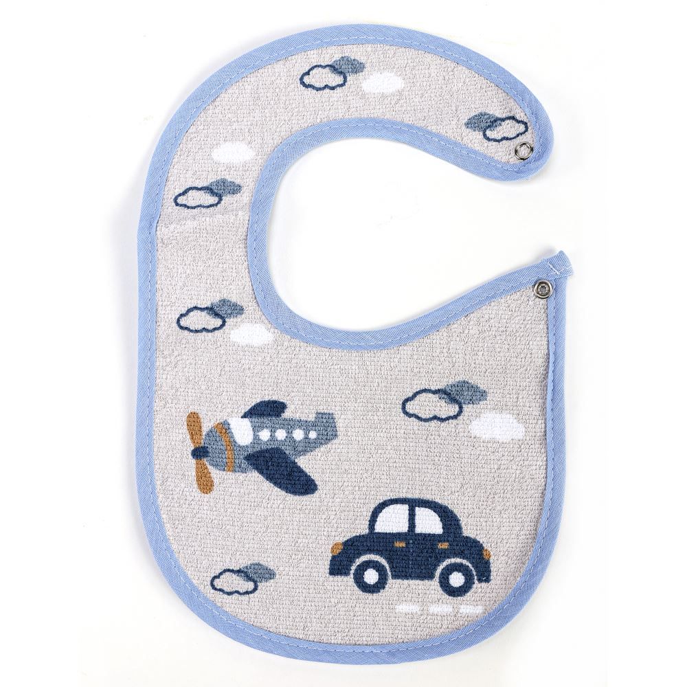 Babador Infantil Estampado Com Forro Havan Baby - Carros