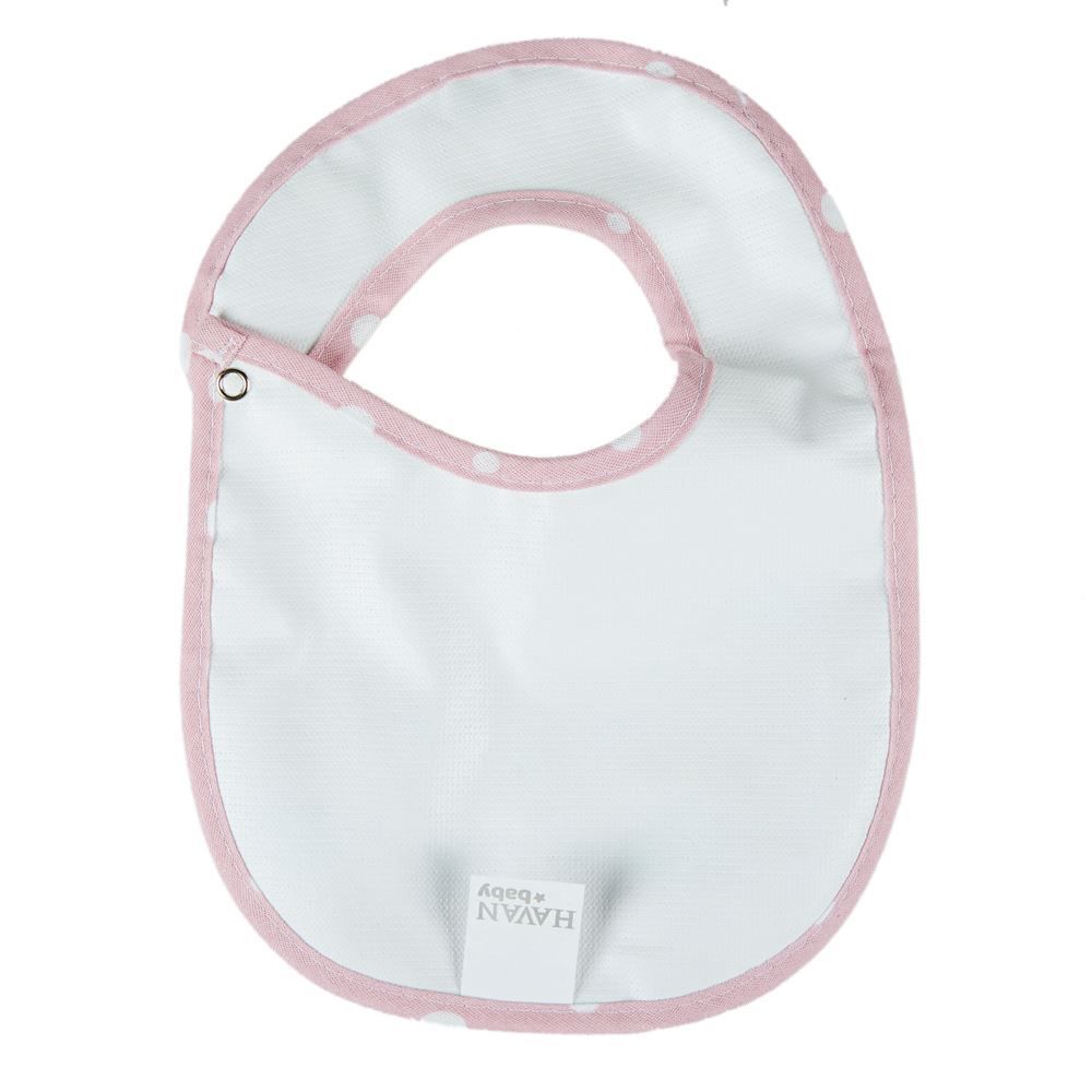 Babador Estampado Com Forro Havan Baby - Ursinha Rosa