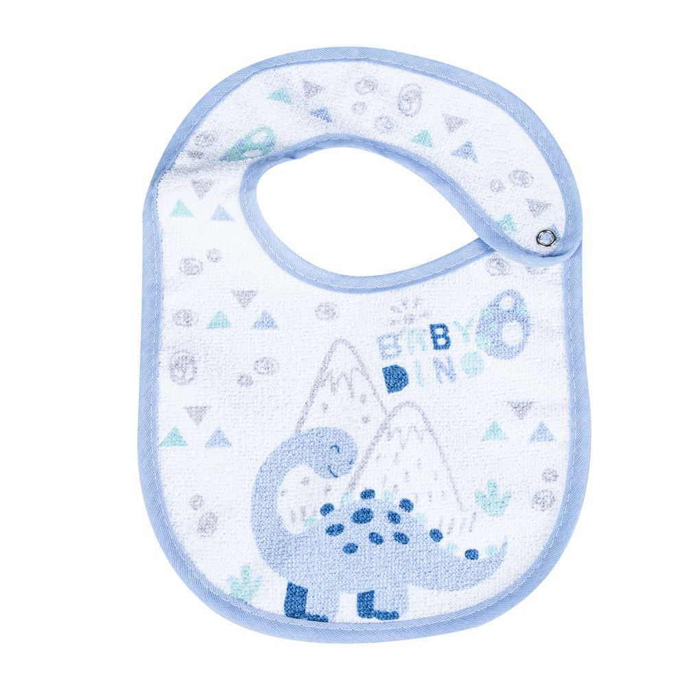 Babador Estampado Com Forro Havan Baby - Dino Azul